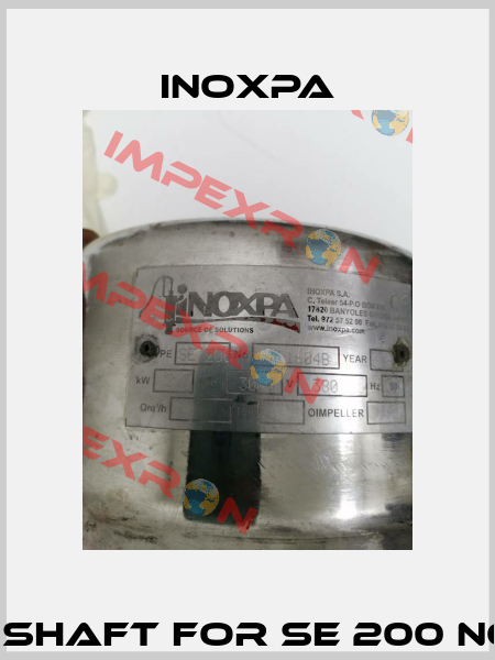 packing shaft for SE 200 No:111604B Inoxpa