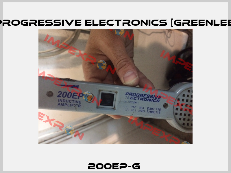 200EP-G  Progressive Electronics [Greenlee]