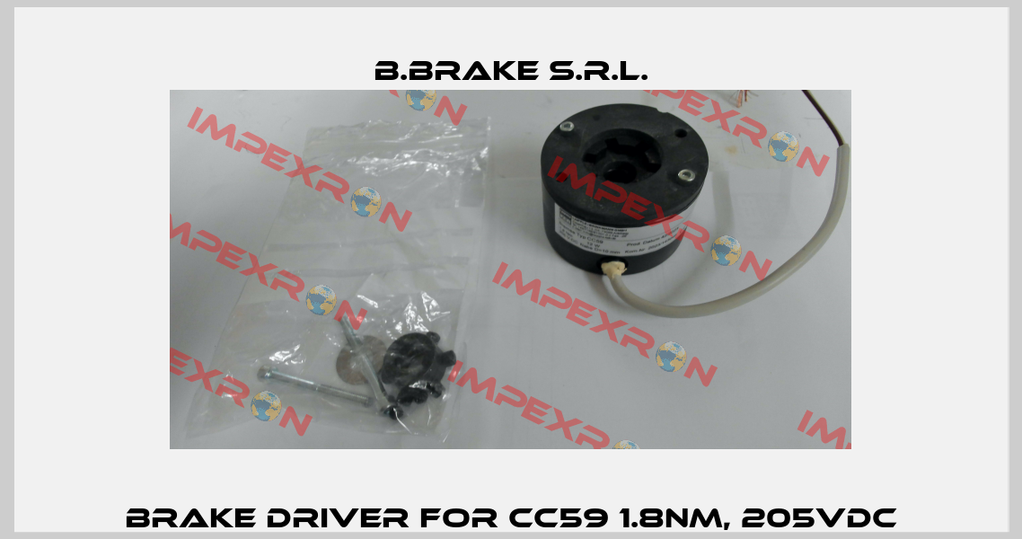 brake driver for CC59 1.8Nm, 205VDC B.Brake s.r.l.