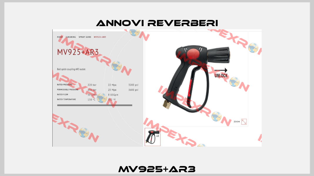 MV925+AR3 Annovi Reverberi